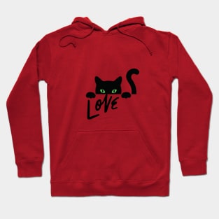 Cat Valentine Shirt, Cat Lover Gift, Love Cat Shirt and Cat Mom Tshirt Hoodie